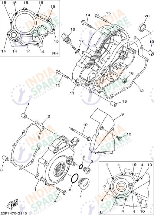 CRANKCASE COVER 1